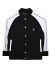 Givenchy Contrast-panel Bomber Jacket In Black
