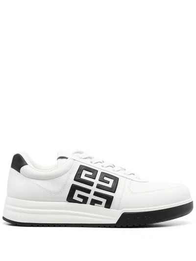 Givenchy G4 Leather Sneakers In Multicolour