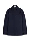 Givenchy Contrast-stitch Denim Shirt In Multi