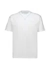 Givenchy Contrast-stitch T-shirt In White