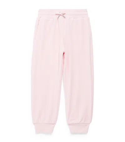 Givenchy Kids' Corduroy Script Logo Sweatpants In Pink