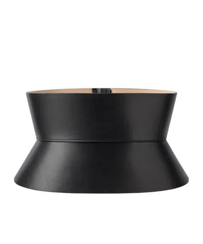Givenchy Corset Belt In Leather In Black