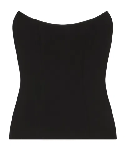 Givenchy Corset Blouse In Black
