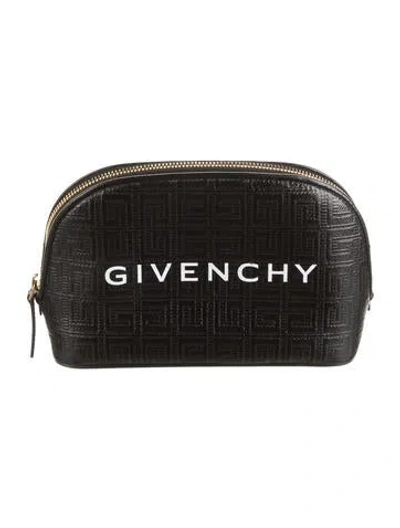 Pre-owned Givenchy Cosmetic Bag In Black