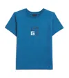 Givenchy Cotton 4g Logo T-shirt In Blue