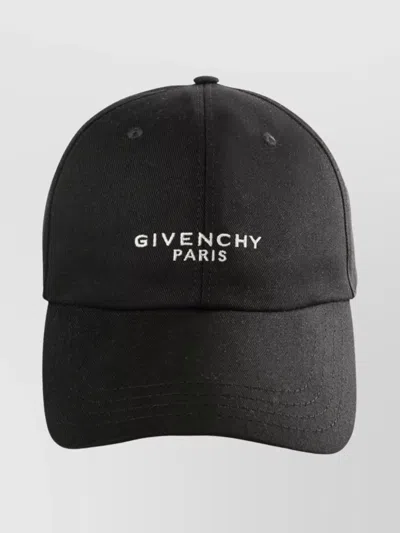 GIVENCHY COTTON BASEBALL CAP LOGO DESIGN