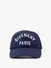 Givenchy Embroidered Cap With Curved Brim And Metal Buckle
