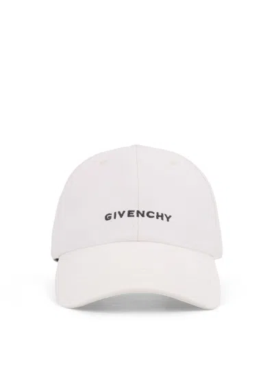 Givenchy Cotton Baseball Hat In White