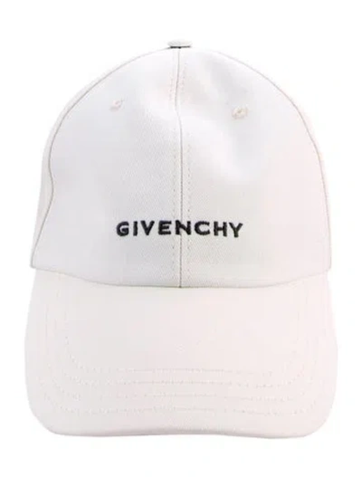 Pre-owned Givenchy Cotton Baseball Hat In White