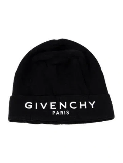 Pre-owned Givenchy Cotton Beanie In Black