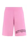 Givenchy Men's Cotton Bermuda Shorts In Pink