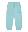 Givenchy Cotton-blend Logo Sweatpants In Blue