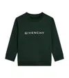 Givenchy Cotton-blend Logo Sweatshirt In Green