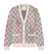 Givenchy Multicolor Cardigan In Monogram 72 Cotton
