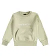 Givenchy Cotton-blend Sweatshirt In Green