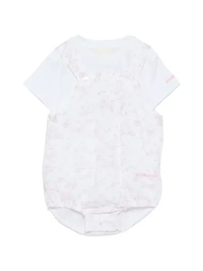 Givenchy Babies' Cotton Bodie In White