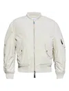 Givenchy Cotton Bomber Jacket In White