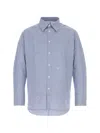 Givenchy Couture Seam Overshirt In Animal Print
