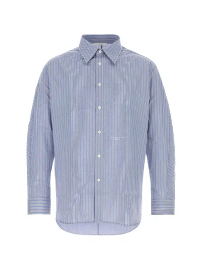 GIVENCHY GIVENCHY COTTON BUTTON-UP SHIRT WITH CUFFED SLEEVES - SIZE 39