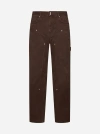 GIVENCHY COTTON CARPENTER TROUSERS
