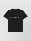 Givenchy Logo Print Cotton T-shirt In Black