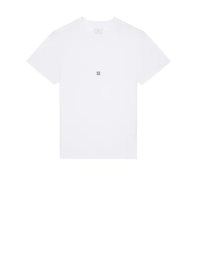 Givenchy Cotton Crew-neck T-shirt In White