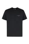Givenchy Cotton T-shirt With Stamp Print Clothing In Black