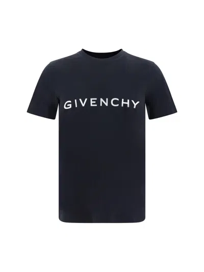 Givenchy Cotton Crew-neck T-shirt In Black