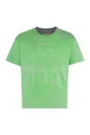 Givenchy Cotton Crew-neck T-shirt In Green