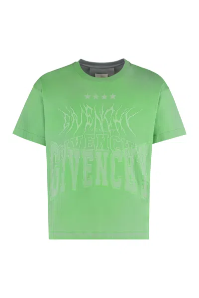 GIVENCHY COTTON CREW-NECK T-SHIRT