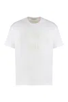 Givenchy Logo Lettering Crewneck T-shirt In White