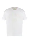 Givenchy Logo Lettering Crewneck T-shirt In White