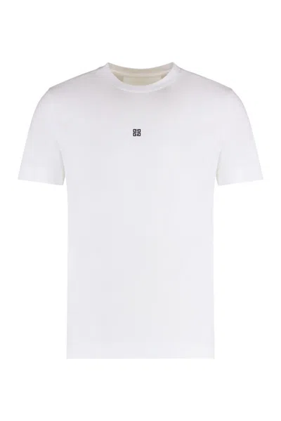 Givenchy Cotton Crew-neck T-shirt In White