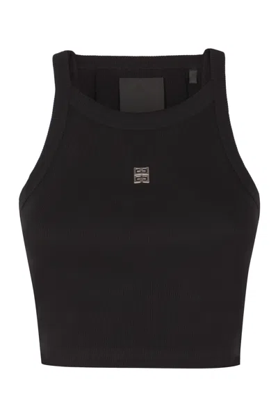 GIVENCHY COTTON CROP TOP