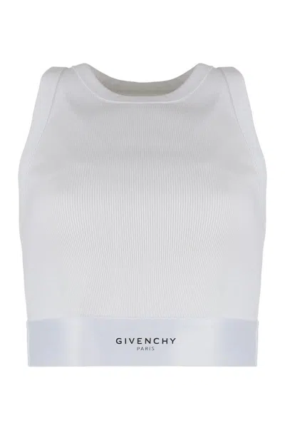 GIVENCHY GIVENCHY COTTON CROP TOP