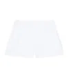 Givenchy Cotton Cuffed Shorts In White