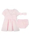 Givenchy Cotton Dress, Bloomer And Headband Set In Pink