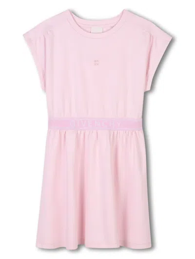 Givenchy Kids' Cotton Dress In Pink