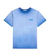 Givenchy Cotton Dyed T-shirt In Blue
