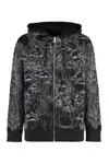 Givenchy Men's Cotton Full Zip Hoodie