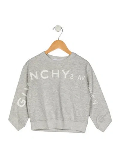 Pre-owned Givenchy Babies' Cotton Grey And White Patterned Sweatshirt In Multi