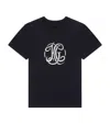 Givenchy Logo-jacquard T-shirt In Black