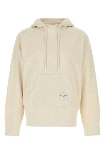 Givenchy Cotton Hoodie In Brown