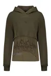 Givenchy Logo Pullover Sweater In Green