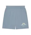Givenchy Bermuda Shorts In Fleece With Hubert Objects Embroidery
