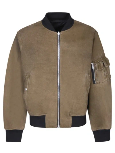Givenchy Cotton Jacket In Brown