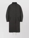 Givenchy Cotton Jacket With Back Slit And Drawstrings