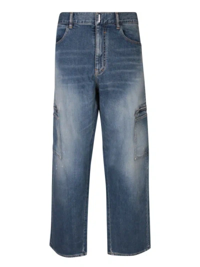 Givenchy Cotton Jeans In Blue