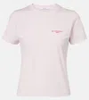 Givenchy Cotton Jersey T-shirt In Pink