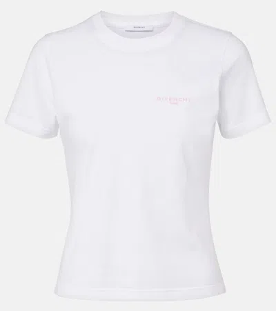 Givenchy Cotton Jersey T-shirt In White